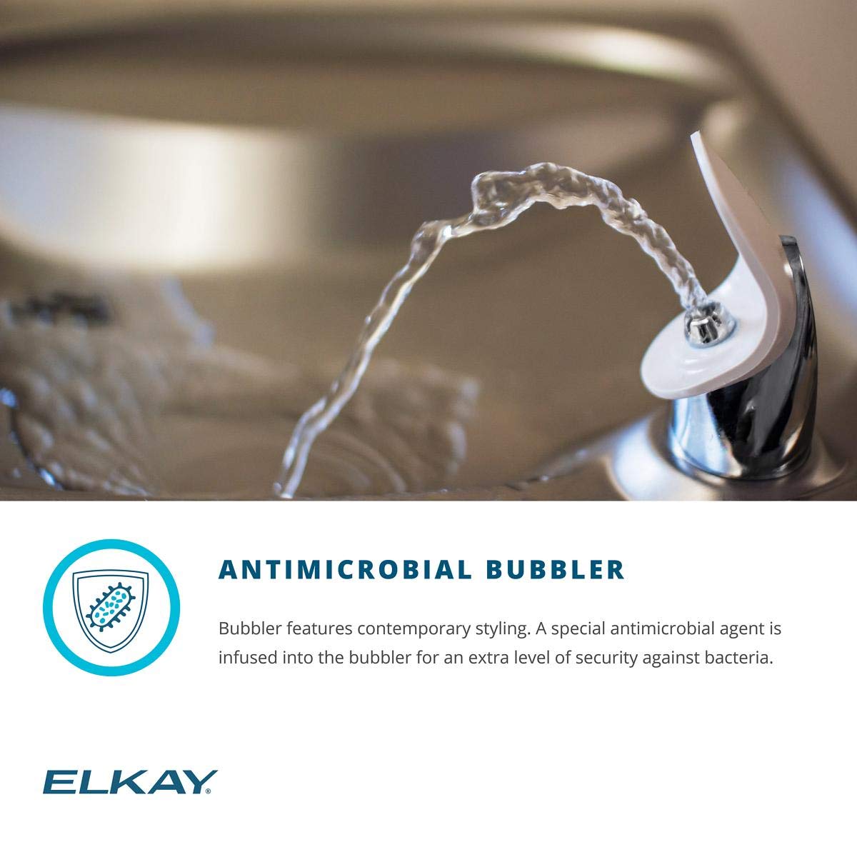 Elkay EZH2O Bottle Filling Station with Bi-Level ADA Cooler Dual Hands Free Activation Refrigerated Stainless - Image 7