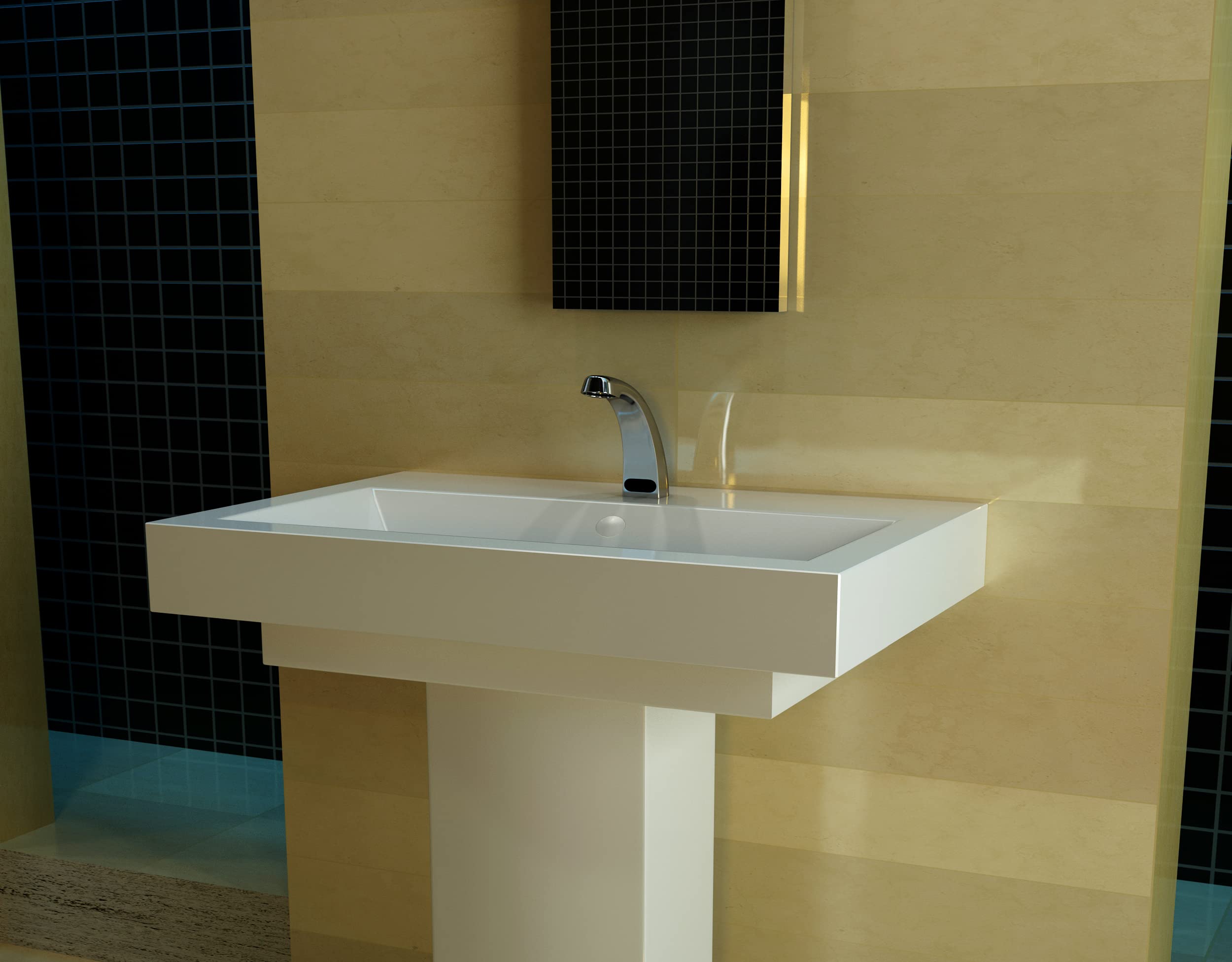 Faucet, Motion Sensor, Chrome Plated - Image 5