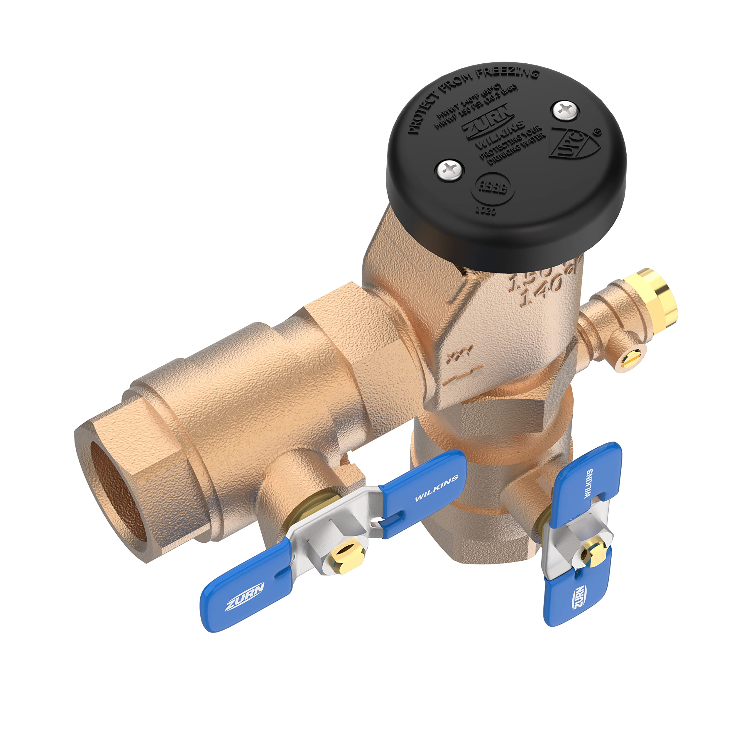 Zurn Wilkins 1-710 1" 710 Pressure Vacuum Breaker Assembly - Image 11
