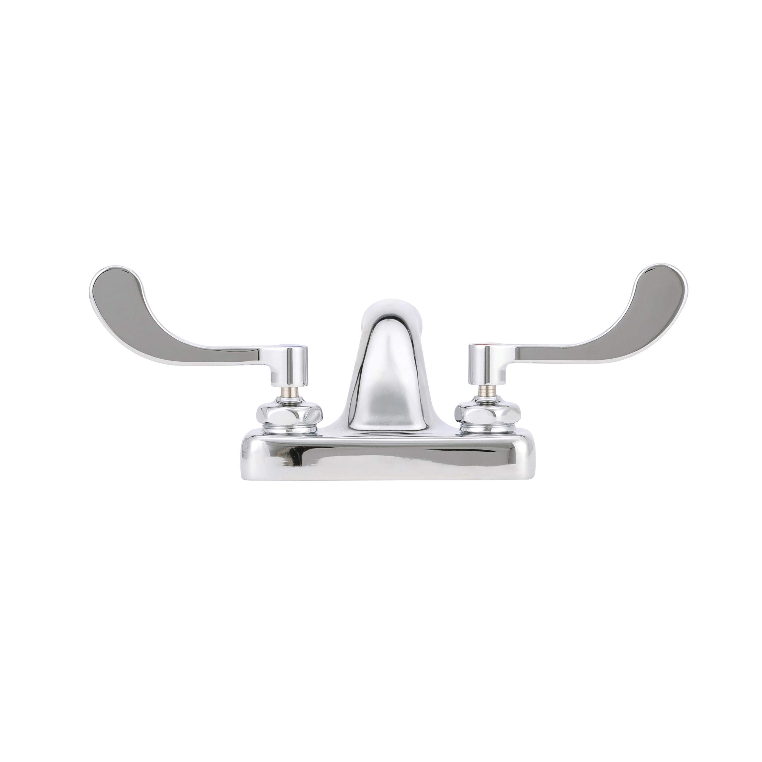 Zurn Z81104-XL AquaSpec 4" Centerset Faucet, 4" Integral Spout, 2.2 GPM Pressure-Compensating Aerator, 4" Wrist Blade Handles, Chrome - Image 3